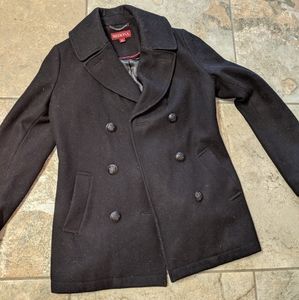 Merona Black Peacoat